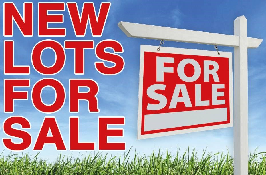New lots for sale