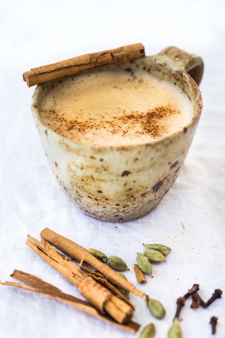 Cup with cinnamon