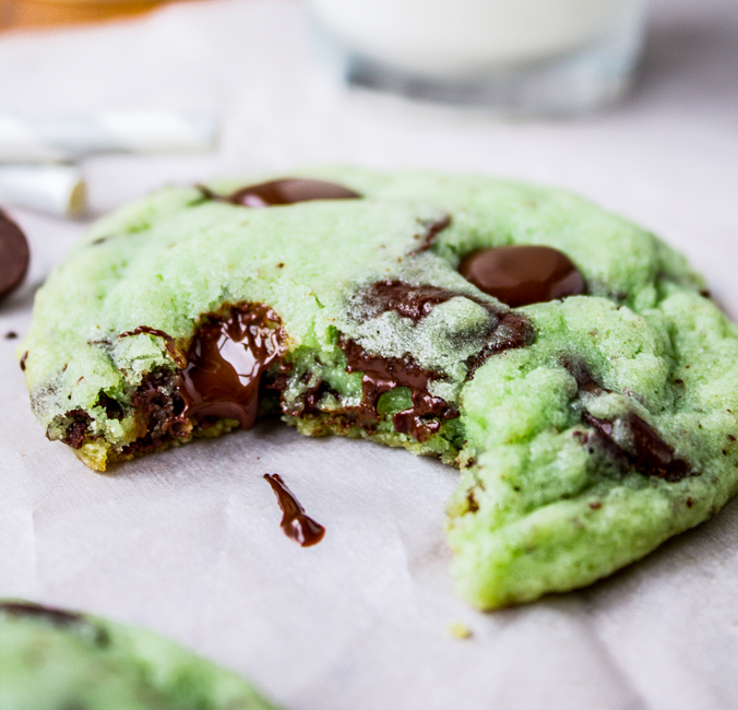 mint chocolate chip cookie