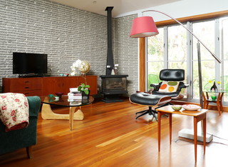 Mid-century living room