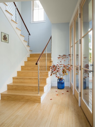 Home interior, stairs